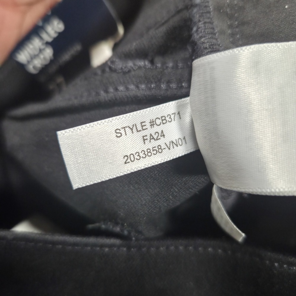 J.Crew Cropped Wide Leg Jeans Womens 27 Black High Rise Minimalist Effortless - Picture 12 of 12